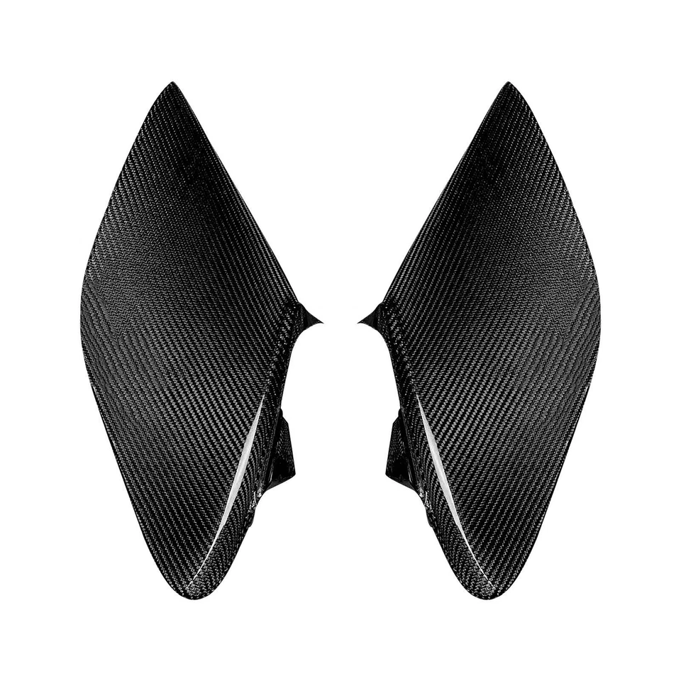 2Pcs Carbon Fiber Side Vents Air Ducts For 2015-2019 Ferrari 488 GTB N Type - Imagen 4 de 4