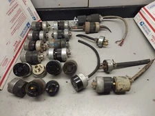 LOT Of HUBBELL Twist & Lock Plugs Male & Female