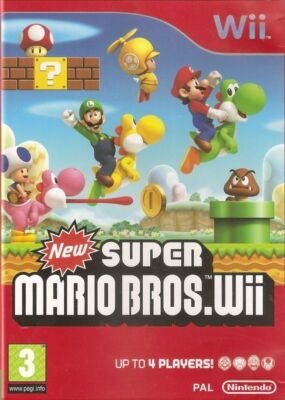 Nintendo Wii - New Super Mario Bros. UK mit OVP