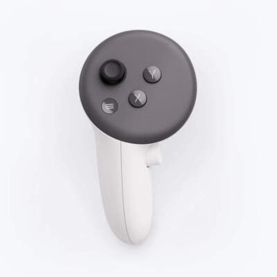 Meta Quest Touch Plus-Controller, links