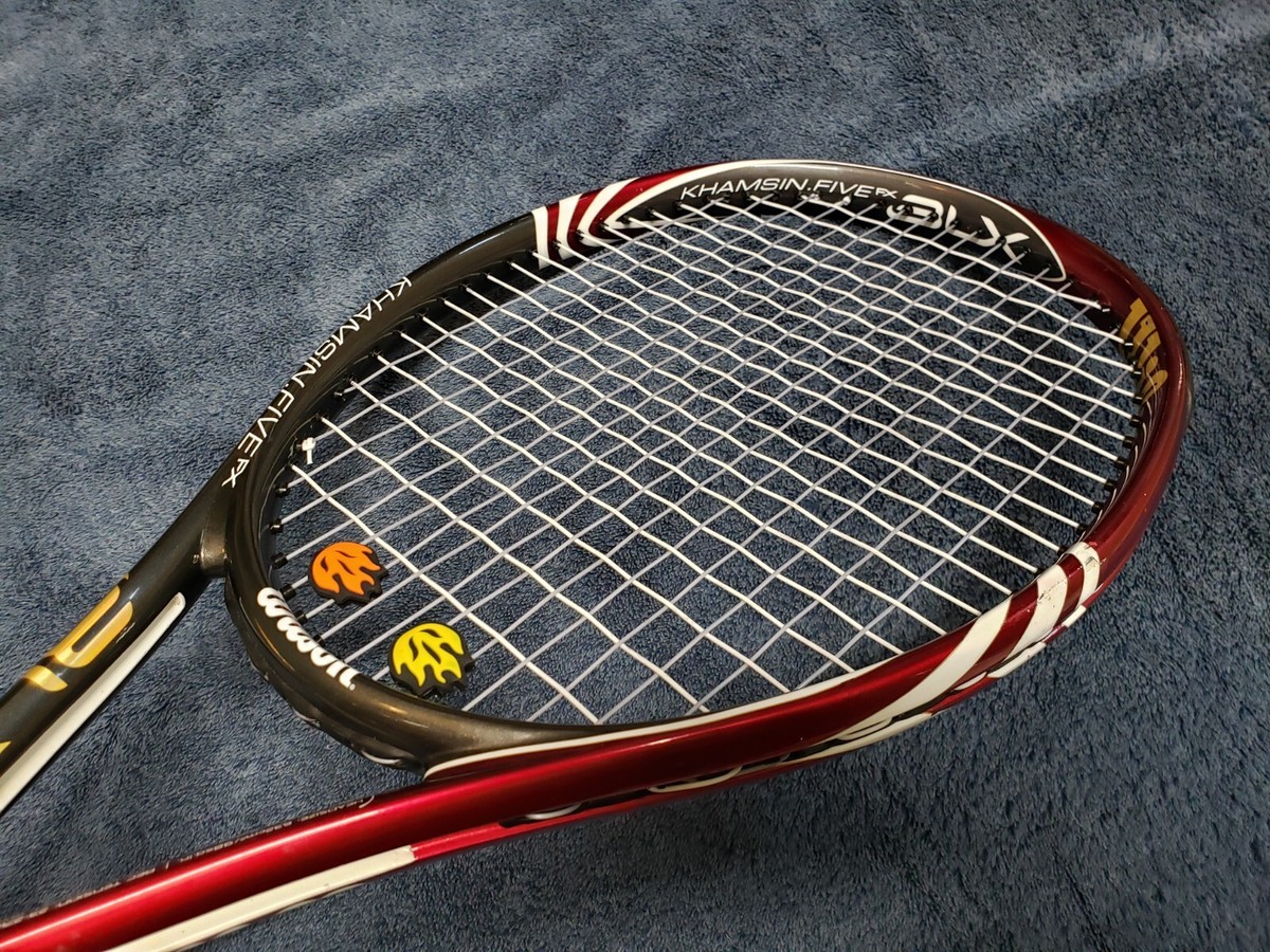 Wilson BLX Khamsin-Five 98 in Nice Condition (4 1/4 L2 Grip