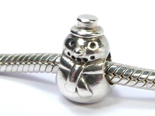 GENUINE 925 ALE SOLID SILVER SNOWMAN 790374 eBay
