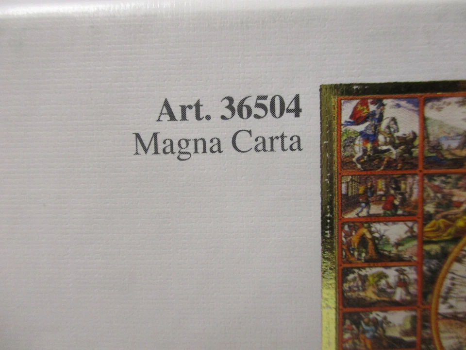 (R2/15) Clementoni Puzzle 6000 pezzi MAGNA CARTA NUOVO - Immagine 4 di 4