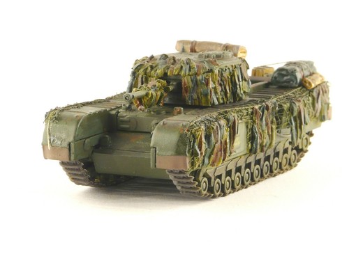 Redog 1:72 Churchill Tank Flexible Hessian Camouflage and Stowage Kit - Picture 2 of 7