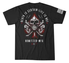 Howitzer Men's T-shirt Life Military Grunt MFG