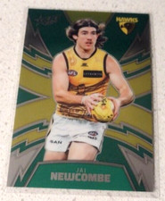 2024 Footy Stars Jai Newcombe Luminous Green & Gold Kmart LGG48 Hawthorn 