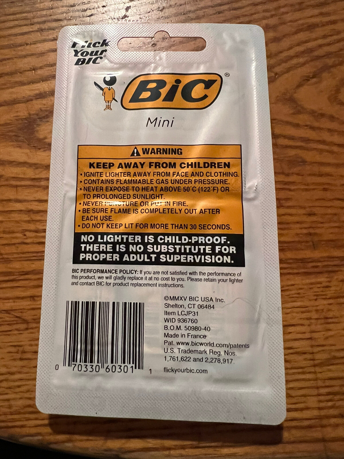 Bic Mini 3 Pack Assorted Colors Lighter