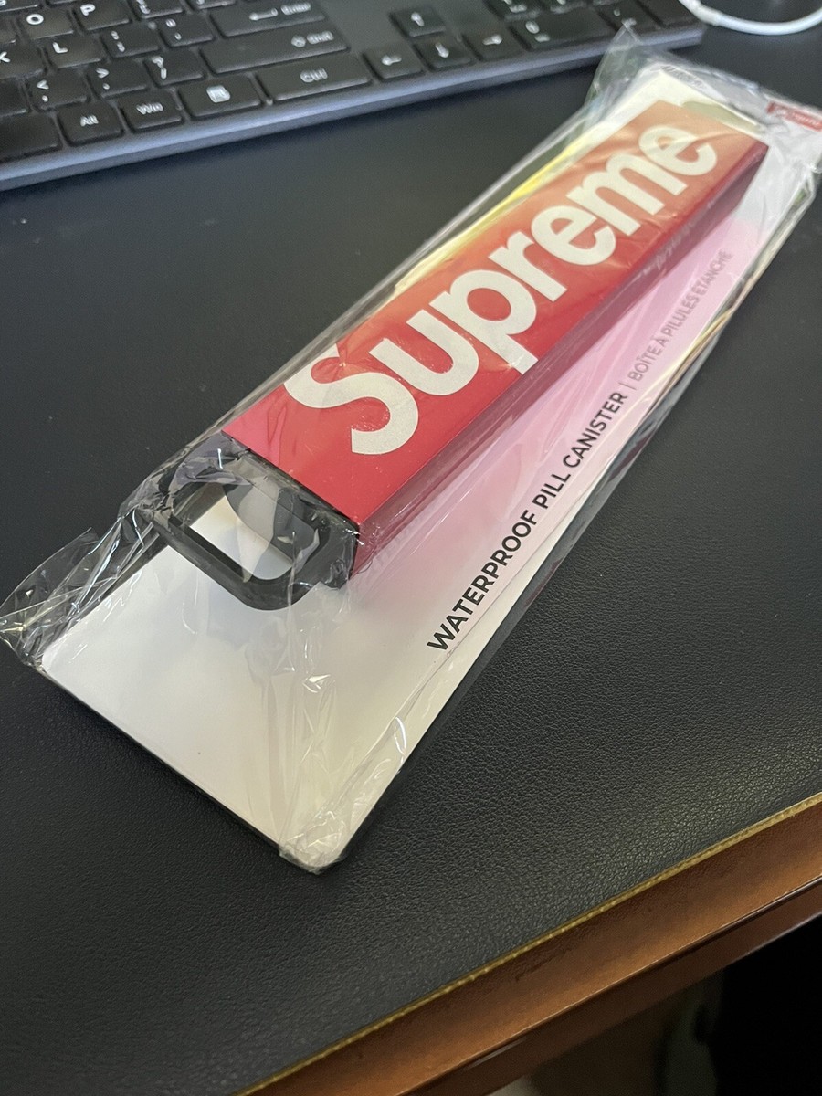 Supreme x Matador Waterproof Pill Case Red New Unopened In