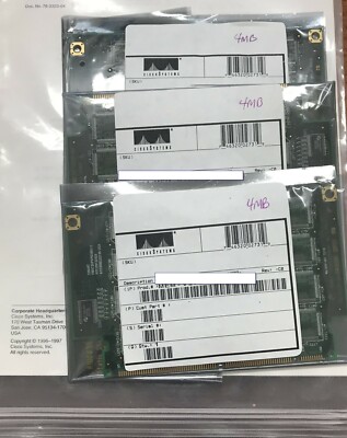 Cisco MEM-VIP250-4M-S 4MB SRAM Option for RSP7000 - PULL
