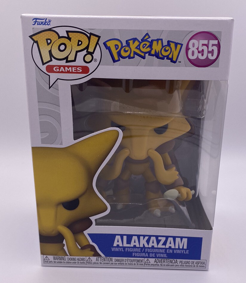Funko Pop! Games Pokémon Alakazam Vinyl Figure 855 | eBay