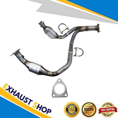 Front Catalytic Converter Fits 07-08 Chevrolet Tahoe 4.8L&5.3L|08-09 6.0L Hybrid