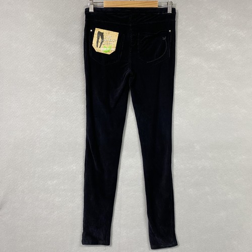 NWT Corduroy Leggings Women’s L Black Stretch Selena Gomez Millennial Comfycore - Picture 8 of 14