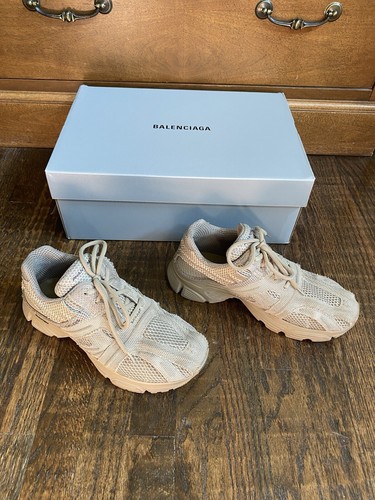Women Balenciaga Phantom Sneaker Dark Beige Size 41 / 11 - Picture 5 of 23