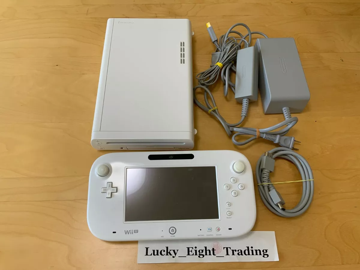 Nintendo Wii U White Premium 32GB Box Console SHIRO [BOX]