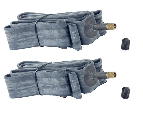 "2 X Schrader Ventil Fahrrad SchläUche 35/37-622 40/44-622 47-622 28 \" X 1 5/8"-image