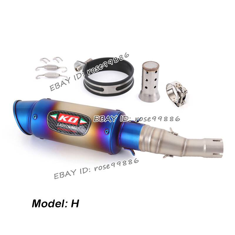 For Yamaha XMAX 300 250 2017-2020 Exhaust Mid Pipe Link Muffler With DB Killer