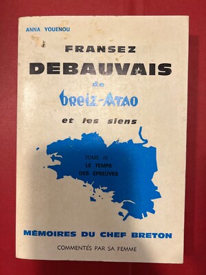 Buch ''Fransez Debauvais de Breiz-Atao et les siens''