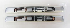 Vintage 80's 90's Automotive Door Handle Insert Accent Trim FORD