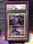 PSA Mark Thompson Autograph Gengar Holo 60/162 Breakthrough With Graded Guard