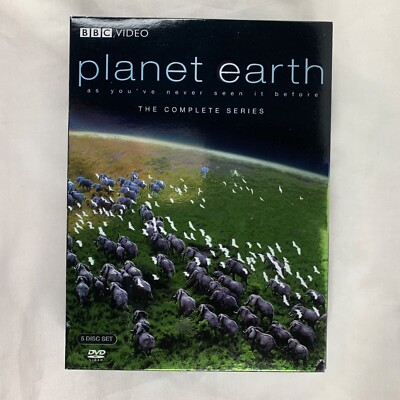 BBC Planet Earth: The Complete Series DVD 5-Disc Box Set – Nature  Documentary 794051293824|