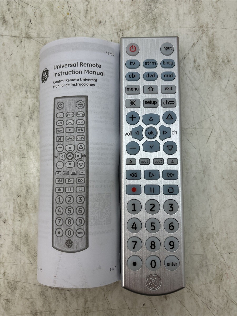 GE 33712 6177 CL5 Universal Remote Control NWOB | eBay