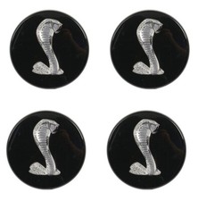 New 2007 - 2014 Mustang Shelby Gt500 Cobra Wheel Center Caps Set Of 4 - 2 12