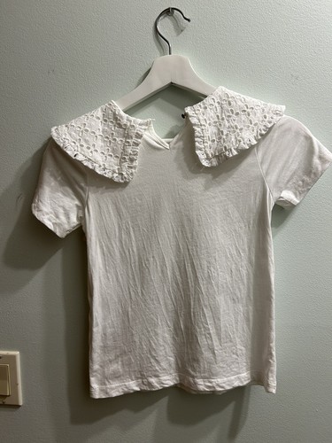 NWT Girl’s Scotch and Soda Eyelet Collared Blouse Size 10/140 - Picture 10 of 10
