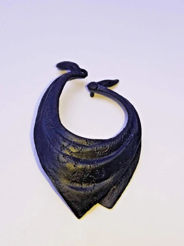 MARX JOHNNY WEST BLACK COWBOY BANDANA SCARF NECKERCHIEF