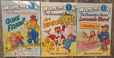 I Can Read Level 1. Berenstain Bears Lot of 3 books.