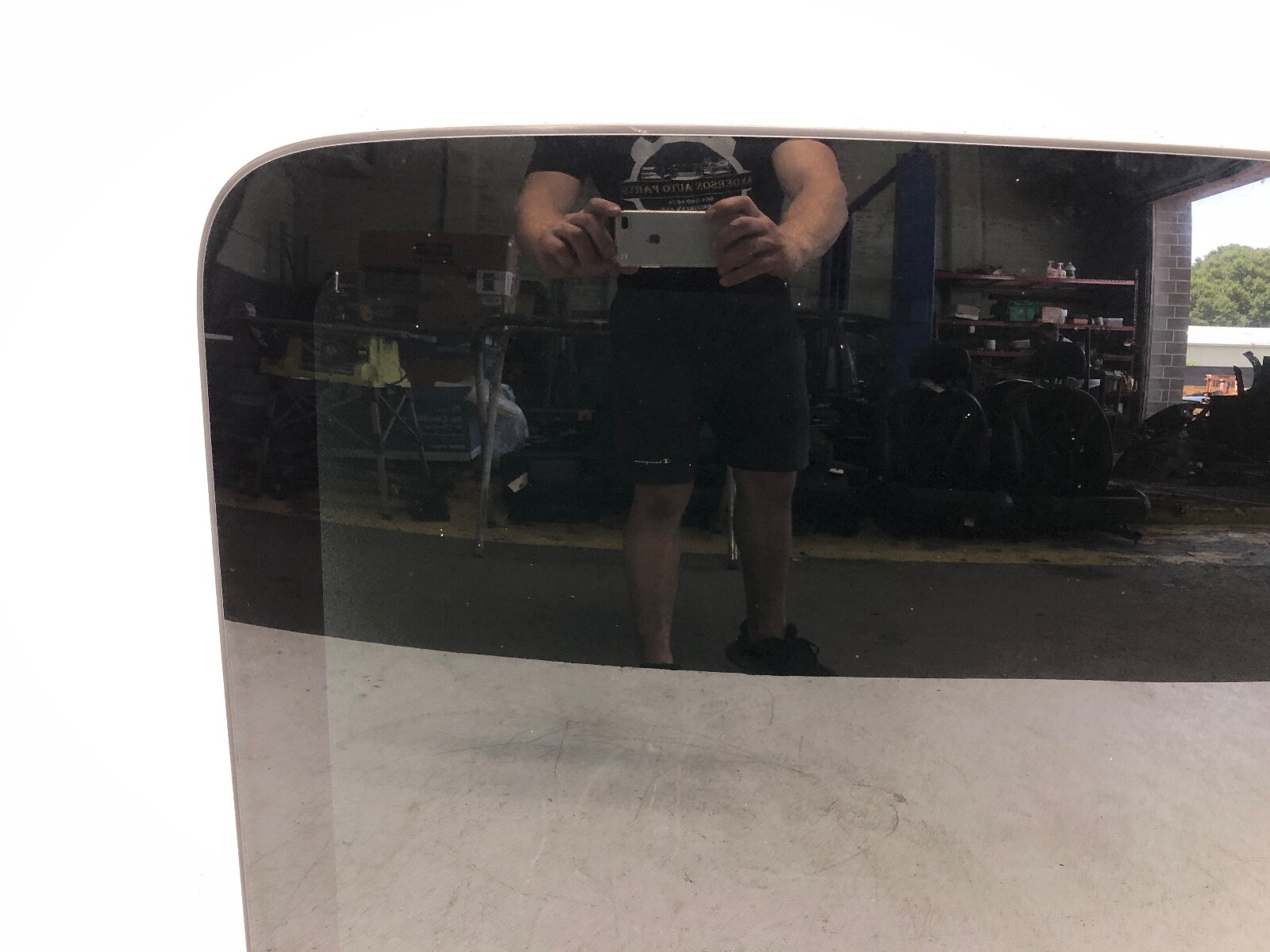 2017-2023 AUDI Q7 SQ7 PANORAMIC SUNROOF FRONT SLIDING GLASS PANEL OEM.
