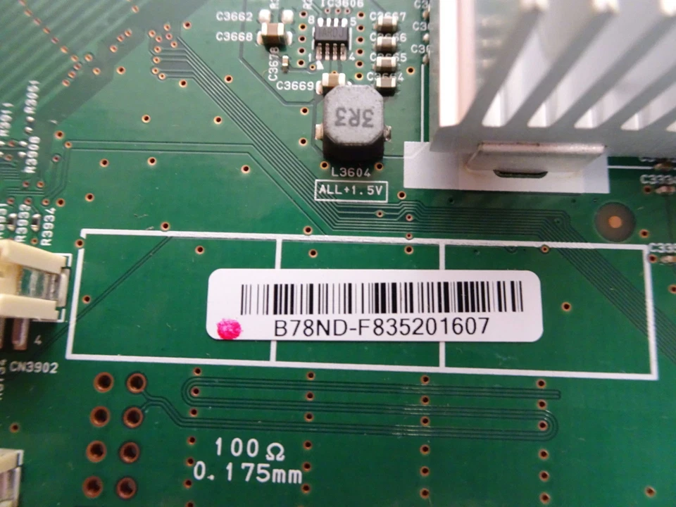 Placa principal Magnavox 65MV378Y/F7 FM1 (BAA7VCG0201 2, B78ND) AB78NMMA-001 Foto 2 de 2