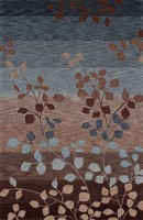 Dalyn Sd1 Mocha Brown Leaves Vine Stripes Casual 9x13 Area Rug - Approx 9' X 13' on sale Dalyn Sd1 Mocha Brown Leaves Vine Stripes Casual 9x13 Area Rug - Approx 9' X 13' on sale