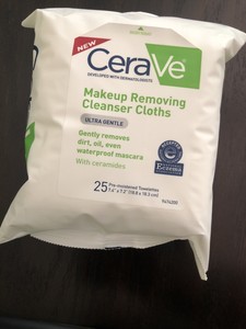 cerave makeup remover wipes