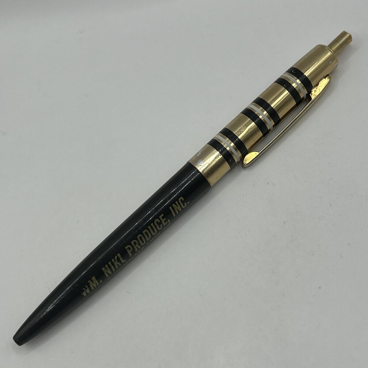 VTG c1960s Ballpoint Pen WM. NIKL PRODUCE INC. Colby Kansas VTG c1960s Ballpoint Pen WM. NIKL PRODUCE INC. Colby Kansas