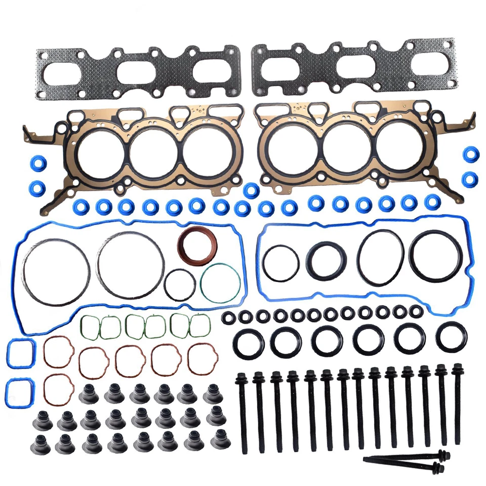 Head Gasket Bolts Set For 07-12 Ford Edge Flex Taurus Lincoln MKZ MKX DOHC 3.5L Foto 4 de 4