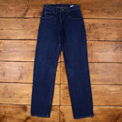 Vintage Red Kap Jeans Hose Trousers 29x36 Denim Unisex Straight Blau Baumwolle