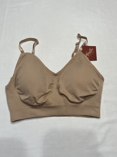 Haullps Seamless Low Back Bra Wireless U Shape Padded Bralette For Women Small - Picture 2 of 8
