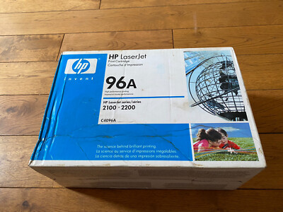Neu HP 96A Schwarz Original LaserJet Tonerkartusche (C4096A)