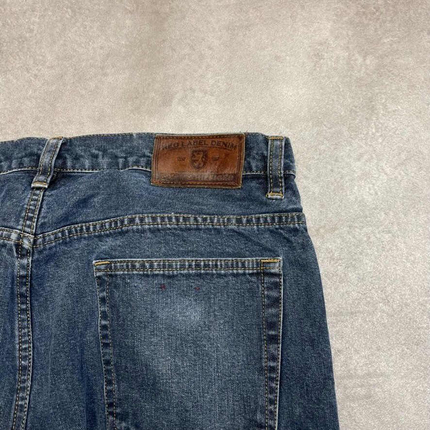 Tommy Hilfiger Denim Jeans Mens 32" Regular Straight Fit Trousers, Blue image 7