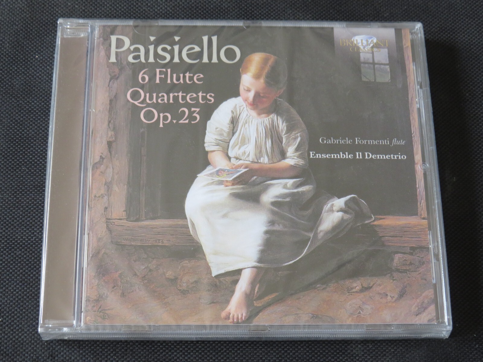 Paisiello 6 Flute Quartets Op.23 Gabriele Formenti Ensemble Il Demetrio (NEW CD)