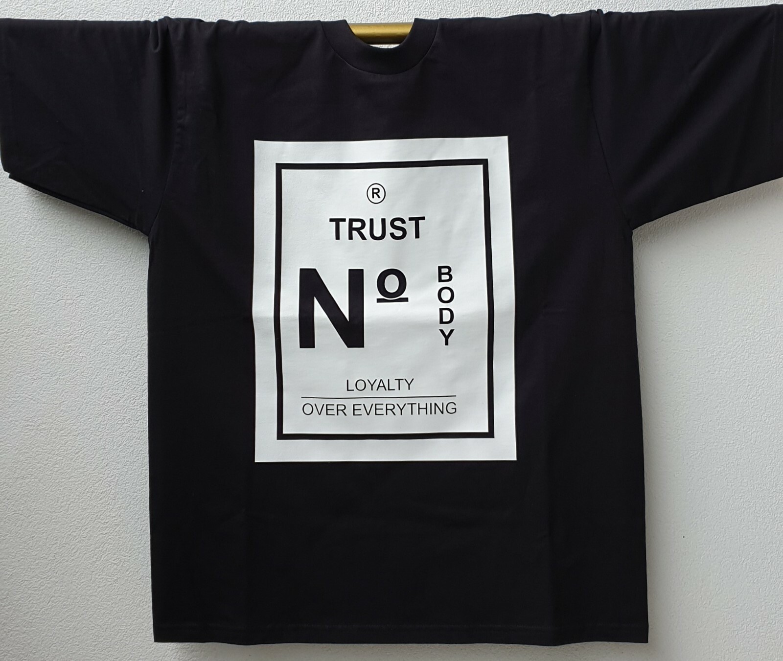 Tupac Trust Nobody. Ultra Heavyweight American Style Hip Hop Tee by LEGIT CO