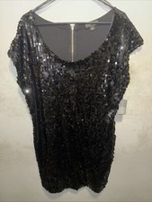 NWT Sexy Beautiful NEW Forever 21 Sequin And Knit Cocktail Dress Womens Size 1x