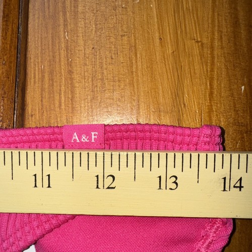 Abercrombie Kids Girls Bathing Suit Bikini High Waist Sz 17/18 Bikini Swimsuit - Picture 20 of 22