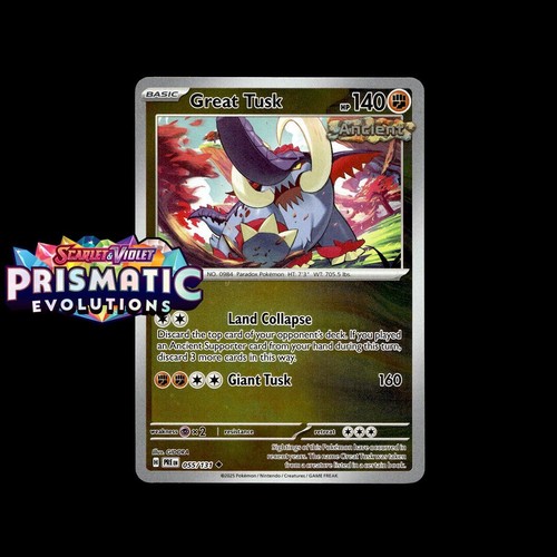 Pokemon Prismatic Evolutions: Choose Your Card! Reverse Holo/Holo EX Full Art NM - Picture 70 of 173