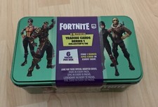 2019 Panini Fortnite Series 1 Trading Cards Tin Box | Sealed | 6 Packs per Box 