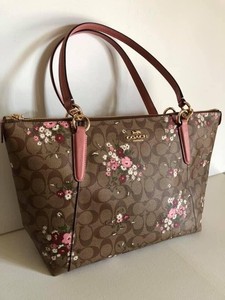 coach ava tote floral