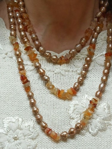 Freshwater Pearl Necklace Mothers Day 