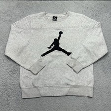 Nike Air Jordan Jumpman 3190-017 Youth XL 13-15 YRS Heather Gray Sweatshirt