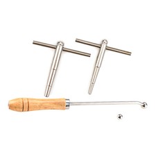 Long Rod 2 Ball Sax Alto Saxophone Neck Horn Dent Maintenance Repair Tool Sets