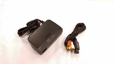 Old Skool AC Adapter Power Supply and AV Cable Cord Bundle for Nintendo 64 N64
